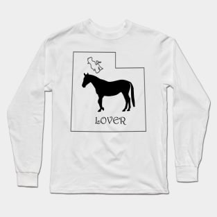 Utah Horse Lover Gifts Long Sleeve T-Shirt